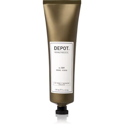 DEPOT 500 BEARD & MOUSTACHE SPECIFICS NO. 509 BEARD SCRUB peeling pentru barbă 150 ml DEPOT 500 BEARD & MOUSTACHE SPECIFICS NO. 509 BEARD SCRUB peeling pentru barbă 150 ml