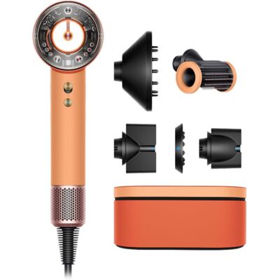 Dyson Supersonic™ Nural HD16 T1/T2 Ceramic Apricot/topaz uscator de par 1 buc Dyson Supersonic™ Nural HD16 T1/T2 Ceramic Apricot/topaz uscator de par 1 buc
