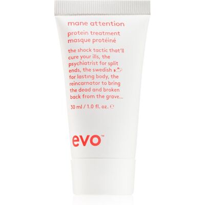 EVO Mane Attention Protein Treatment masca hidratanta cu conținut ridicat de proteină 30 ml EVO Mane Attention Protein Treatment masca hidratanta cu conținut ridicat de proteină 30 ml