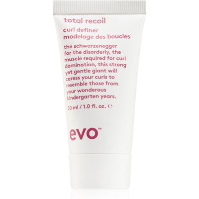EVO Total Recoil Curl Definer cremă styling pentru definirea buclelor 30 ml EVO Total Recoil Curl Definer cremă styling pentru definirea buclelor 30 ml