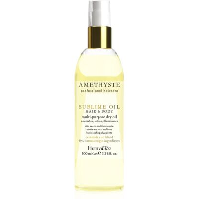 FarmaVita Amethyste Sublime Oil ulei multifuncțional pentru corp si par 100 ml FarmaVita Amethyste Sublime Oil ulei multifuncțional pentru corp si par 100 ml
