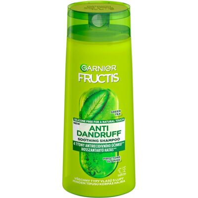 Șampon calmant împotriva mătreții Garnier Fructis - Unisex - 250 ml Șampon calmant împotriva mătreții Garnier Fructis - Unisex - 250 ml