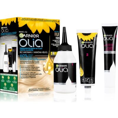 Garnier Olia Blond Natural Super Deslumbrante - Vopsea de păr Garnier Olia Blond Natural Super Deslumbrante - Vopsea de păr
