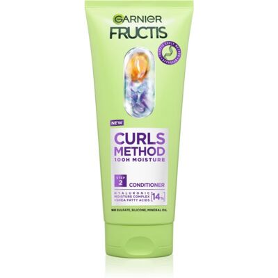 Garnier Fructis Curls Method balsam hidratant pentru par ondulat si cret 200 ml Garnier Fructis Curls Method balsam hidratant pentru par ondulat si cret 200 ml