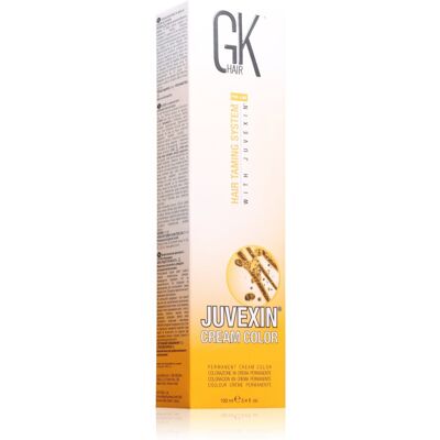 GK Hair Pro Line Hair Taming System Permanent Cream Color vopsea cremă pentru păr pentru uz profesonial 6.1 Dark Ash Blonde 100 ml GK Hair Pro Line Hair Taming System Permanent Cream Color vopsea cremă pentru păr pentru uz profesonial 6.1 Dark Ash Blonde 100 ml