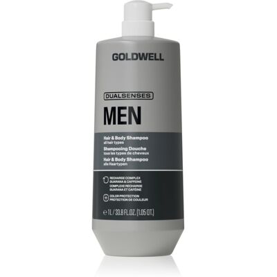 Goldwell Dualsenses Men Hair & Body Shampoo 2 in 1 gel de dus si sampon 1000 ml Goldwell Dualsenses Men Hair & Body Shampoo 2 in 1 gel de dus si sampon 1000 ml