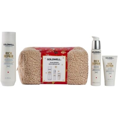 Goldwell Dualsenses Rich Repair set cadou pentru păr uscat și deteriorat Goldwell Dualsenses Rich Repair set cadou pentru păr uscat și deteriorat