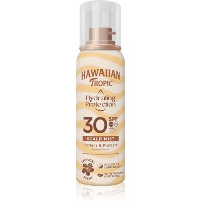 Hawaiian Tropic Hydrating Protection Scalp Mist aburi de protecție pentru păr SPF 30 60 ml Hawaiian Tropic Hydrating Protection Scalp Mist aburi de protecție pentru păr SPF 30 60 ml