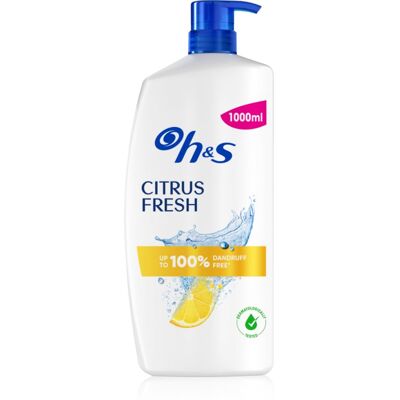 Head & Shoulders Citrus Fresh sampon anti-matreata 1000 ml Head & Shoulders Citrus Fresh sampon anti-matreata 1000 ml