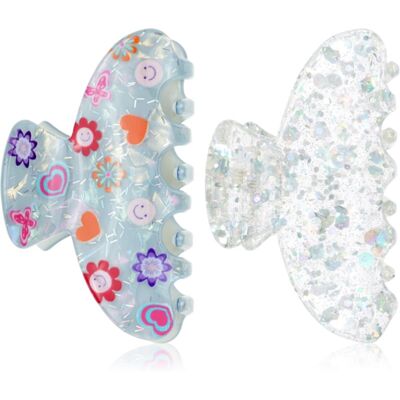 invisibobble Clipstar Cosmic Glow clama de par marimea M 2 buc invisibobble Clipstar Cosmic Glow clama de par marimea M 2 buc