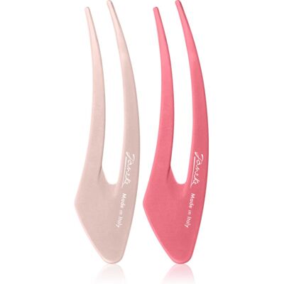 Clama de păr roz Janeke 2x12,5cm/13cm - Accesorii pentru păr Clama de păr roz Janeke 2x12,5cm/13cm - Accesorii pentru păr