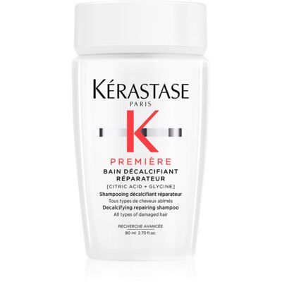 Kérastase Première Bain Décalcifiant Réparateur șampon de baie pentru par deteriorat 80 ml Kérastase Première Bain Décalcifiant Réparateur șampon de baie pentru par deteriorat 80 ml