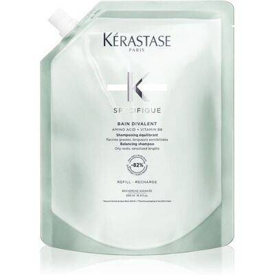 Kérastase Specifique Bain Divalent curatarea profunda a scalpului pentru un scalp seboreic Refill 500 ml Kérastase Specifique Bain Divalent curatarea profunda a scalpului pentru un scalp seboreic Refill 500 ml