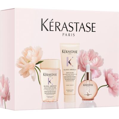 Kérastase Gloss Absolu set cadou pentru un par stralucitor si catifelat Kérastase Gloss Absolu set cadou pentru un par stralucitor si catifelat