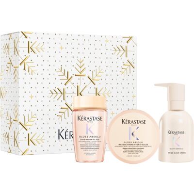Kérastase Gloss Absolu set cadou pentru un par stralucitor si catifelat Kérastase Gloss Absolu set cadou pentru un par stralucitor si catifelat