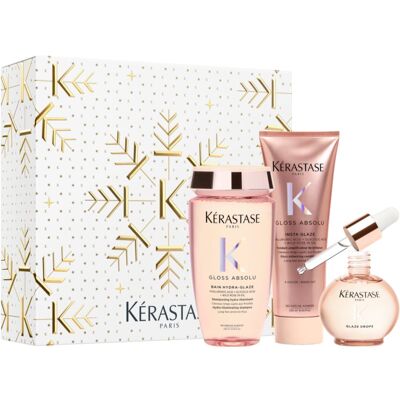 Kérastase Gloss Absolu set cadou pentru un par stralucitor si catifelat Kérastase Gloss Absolu set cadou pentru un par stralucitor si catifelat