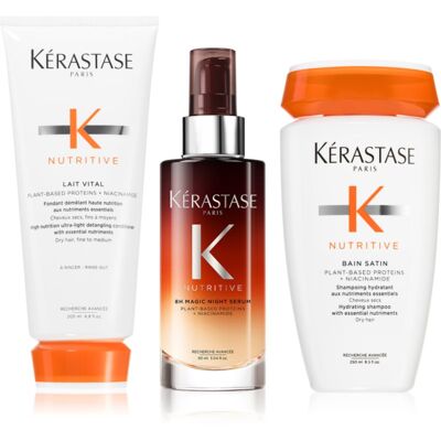 Kérastase Nutritive 8H bundle ambalaj economic pentru hidratare intensa pentru par uscat Kérastase Nutritive 8H bundle ambalaj economic pentru hidratare intensa pentru par uscat
