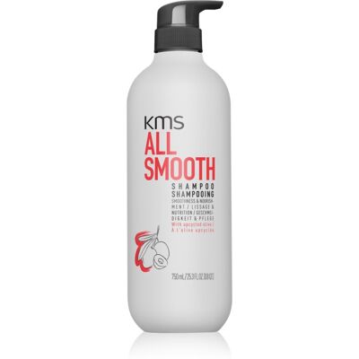 KMS All Smooth Shampoo sampon pentru indreptarea parului cu fir gros, aspru și uscat 750 ml KMS All Smooth Shampoo sampon pentru indreptarea parului cu fir gros, aspru și uscat 750 ml
