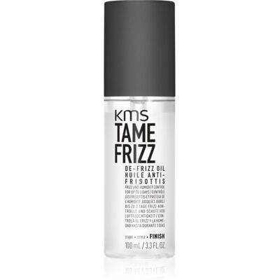 KMS Tame Frizz De-Frizz Oil ulei protector împotriva încrețirii părului pentru păr creț 100 ml KMS Tame Frizz De-Frizz Oil ulei protector împotriva încrețirii părului pentru păr creț 100 ml