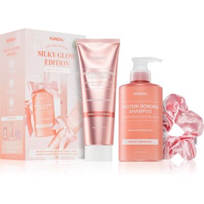 KUNDAL Protein Bonding Care Violet Muguet set cadou pentru păr KUNDAL Protein Bonding Care Violet Muguet set cadou pentru păr