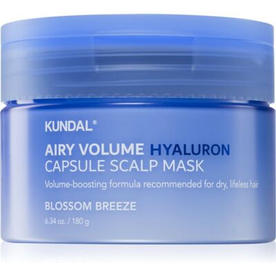 KUNDAL Airy Volume Hyaluron Capsule Scalp Mask ingrijirea scalpului pentru păr cu volum 180 g KUNDAL Airy Volume Hyaluron Capsule Scalp Mask ingrijirea scalpului pentru păr cu volum 180 g