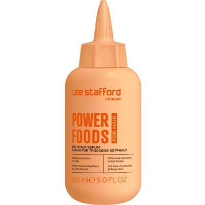 Lee Stafford Powerfoods Dry Scalp Serum ser de păr 150 ml Lee Stafford Powerfoods Dry Scalp Serum ser de păr 150 ml