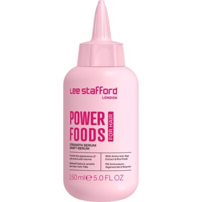 Lee Stafford Powerfoods Strength Serum Tratament regerator și pentru consolidare pentru păr 150 ml Lee Stafford Powerfoods Strength Serum Tratament regerator și pentru consolidare pentru păr 150 ml