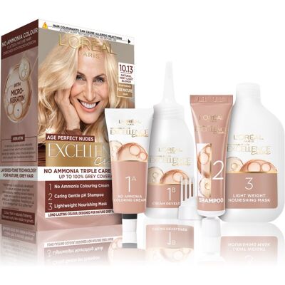 L’Oréal Paris Excellence Universal Nudes Culoare permanenta pentru par culoare 10.13 Natural Very Light Blonde 1 buc L’Oréal Paris Excellence Universal Nudes Culoare permanenta pentru par culoare 10.13 Natural Very Light Blonde 1 buc
