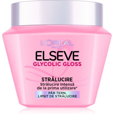 L’Oréal Paris Elseve Glycolic Gloss Masca de par pentru o stralucire puternica 300 ml L’Oréal Paris Elseve Glycolic Gloss Masca de par pentru o stralucire puternica 300 ml