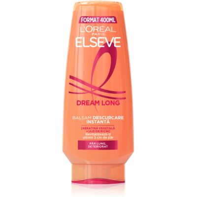 L’Oréal Paris Elseve Dream Long balsam de păr pentru par usor de pieptanat 400 ml L’Oréal Paris Elseve Dream Long balsam de păr pentru par usor de pieptanat 400 ml