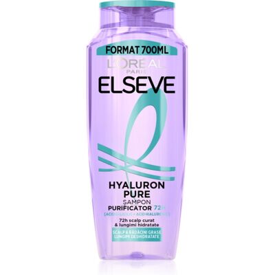 L’Oréal Paris Elseve Hyaluron Pure sampon hidratant pentru scalp gras și vârfuri uscate 700 ml L’Oréal Paris Elseve Hyaluron Pure sampon hidratant pentru scalp gras și vârfuri uscate 700 ml