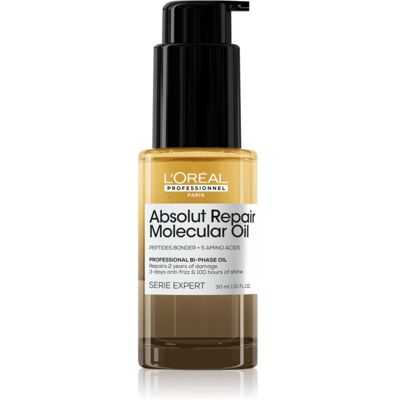 L’Oréal Professionnel Serie Expert Absolut Repair Molecular Ulei nutritiv pentru păr pentru par deteriorat 30 ml L’Oréal Professionnel Serie Expert Absolut Repair Molecular Ulei nutritiv pentru păr pentru par deteriorat 30 ml