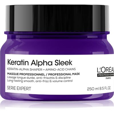 L’Oréal Professionnel Serie Expert Keratin Alpha Sleek masca hranitoare pentru un aspect neted al părului 250 ml L’Oréal Professionnel Serie Expert Keratin Alpha Sleek masca hranitoare pentru un aspect neted al părului 250 ml