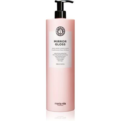Maria Nila Mirror Gloss Conditioner balsam hranitor pentru un par stralucitor si catifelat 1000 ml Maria Nila Mirror Gloss Conditioner balsam hranitor pentru un par stralucitor si catifelat 1000 ml