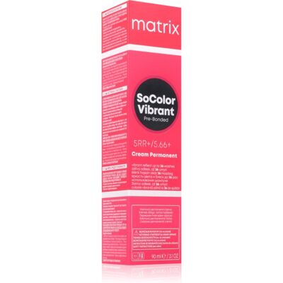 Matrix SoColor Vibrant Pre-Bonded Cream Permanent Culoare permanenta pentru par pentru o culoare stralucitoare 90 ml Matrix SoColor Vibrant Pre-Bonded Cream Permanent Culoare permanenta pentru par pentru o culoare stralucitoare 90 ml