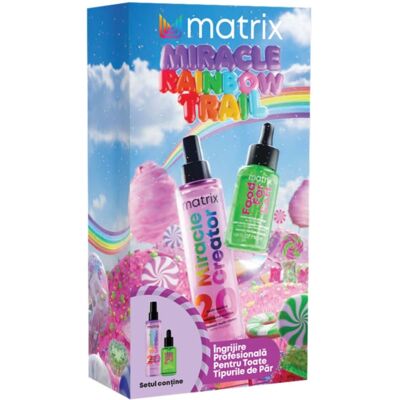 Matrix Miracle Creator + Food for Soft set cadou pentru păr Matrix Miracle Creator + Food for Soft set cadou pentru păr