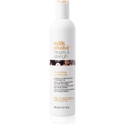 milk_shake® Integrity & Strength Nourishing Conditioner balsam hranitor pentru par deteriorat 300 ml milk_shake® Integrity & Strength Nourishing Conditioner balsam hranitor pentru par deteriorat 300 ml