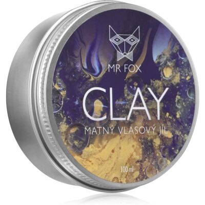 MR FOX Clay gel pentru aranjarea parului 100 ml MR FOX Clay gel pentru aranjarea parului 100 ml