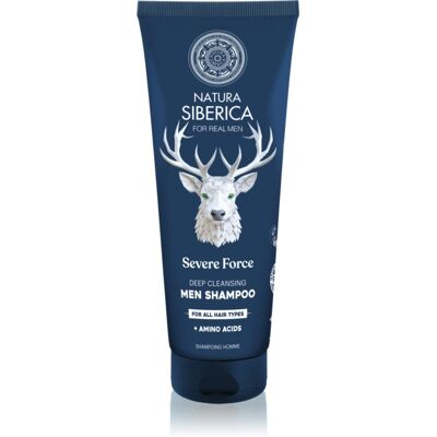 Natura Siberica Arctic Wild Severe Force sampon pentru curatare pentru bărbați 200 ml Natura Siberica Arctic Wild Severe Force sampon pentru curatare pentru bărbați 200 ml