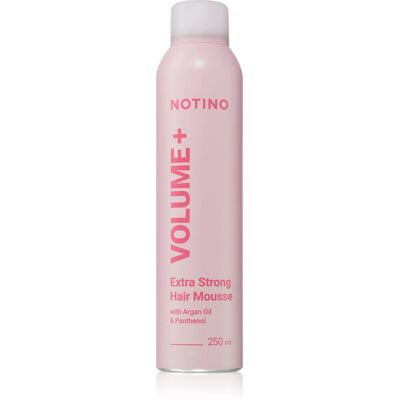 Notino VOLUME+ Extra Strong Hair Mousse spumă pentru volum la rădăcini 250 ml Notino VOLUME+ Extra Strong Hair Mousse spumă pentru volum la rădăcini 250 ml