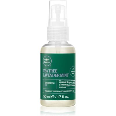 Paul Mitchell Tea Tree Levander Mint Nourishing Oil ulei pentru netezire pentru păr 50 ml Paul Mitchell Tea Tree Levander Mint Nourishing Oil ulei pentru netezire pentru păr 50 ml