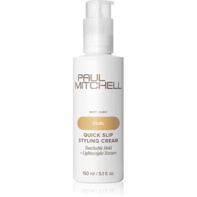 Paul Mitchell Curl Quick Slip Styling Cream crema styling pentru par ondulat si cret 150 ml Paul Mitchell Curl Quick Slip Styling Cream crema styling pentru par ondulat si cret 150 ml