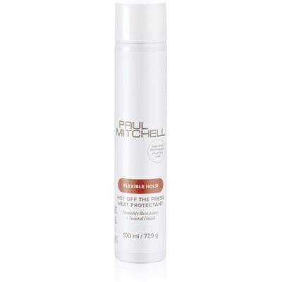 Paul Mitchell Flexible Hold Hot Off The Press Heat Protectant spray protector pentru modelarea termica a parului 100 ml Paul Mitchell Flexible Hold Hot Off The Press Heat Protectant spray protector pentru modelarea termica a parului 100 ml