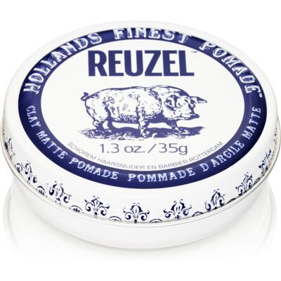 Reuzel Hollands Finest Pomade Clay lut modelator cu efect matifiant 35 g Reuzel Hollands Finest Pomade Clay lut modelator cu efect matifiant 35 g
