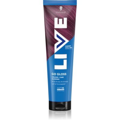 Schwarzkopf LIVE Colour + Care masca tonifianta si hranitoare pentru păr culoare Cherry Cola Red 150 ml Schwarzkopf LIVE Colour + Care masca tonifianta si hranitoare pentru păr culoare Cherry Cola Red 150 ml