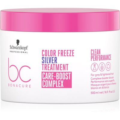 Schwarzkopf Professional BC Bonacure Color Freeze Silver masca intensiva pentru parul blond cu suvite 500 ml Schwarzkopf Professional BC Bonacure Color Freeze Silver masca intensiva pentru parul blond cu suvite 500 ml