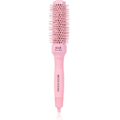 Sister Young ELIX Round Brush Cera Heat Pink perie rotundă pentru păr 32mm 1 buc Sister Young ELIX Round Brush Cera Heat Pink perie rotundă pentru păr 32mm 1 buc