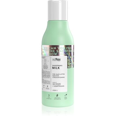 so!flow After Keratin Straightening Smoothing Milk lapte pentru păr 150 ml so!flow After Keratin Straightening Smoothing Milk lapte pentru păr 150 ml