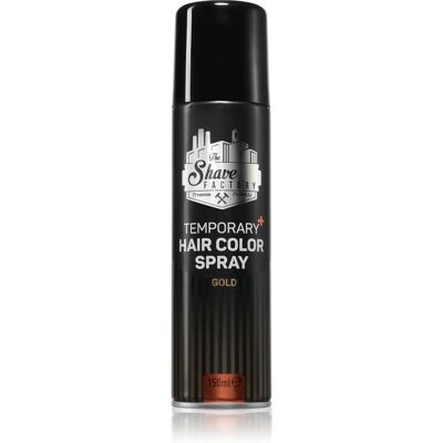 The Shave Factory Temporary Hair Color Spray spray pentru păr culoare Gold 150 ml The Shave Factory Temporary Hair Color Spray spray pentru păr culoare Gold 150 ml