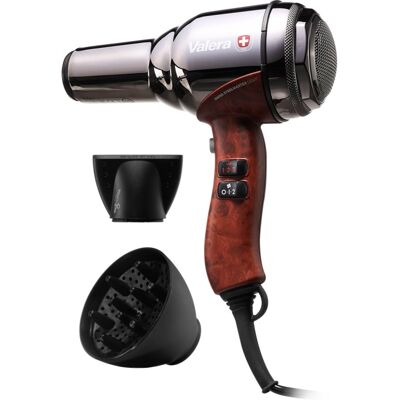 Valera Swiss Steel-Master Light uscator de par Black Chrome 1 buc Valera Swiss Steel-Master Light uscator de par Black Chrome 1 buc